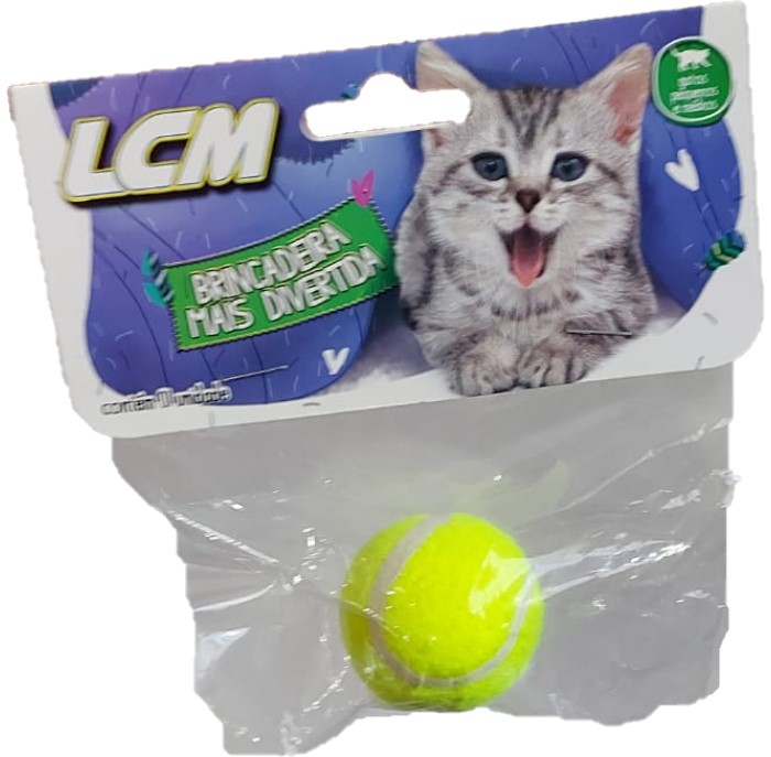 Pelota MINI Tenis para Gatos 40mm