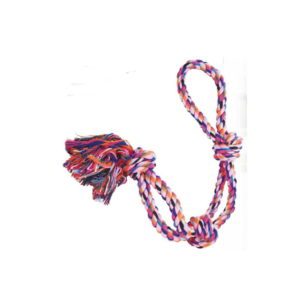 Lazo cuerda doble 3 Nudos 70cm