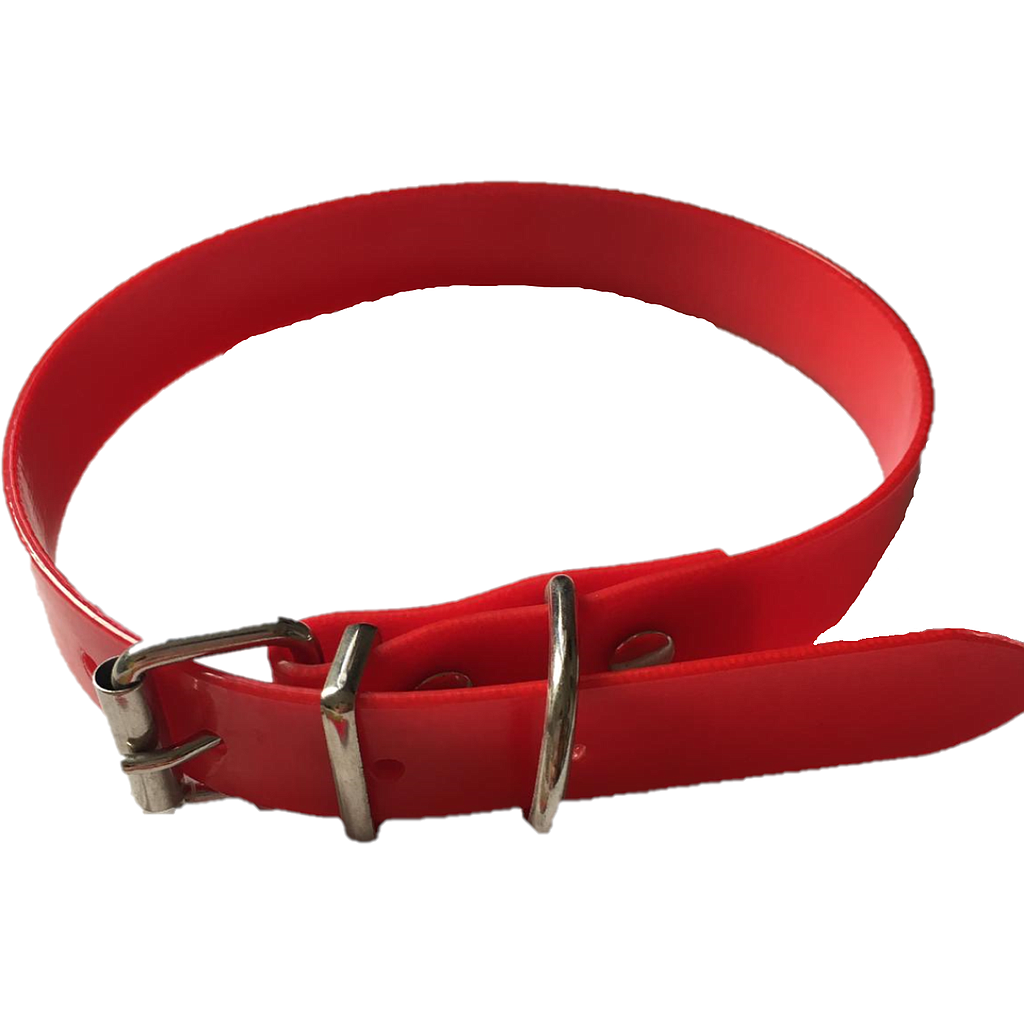 Collar Silicona Rojo 